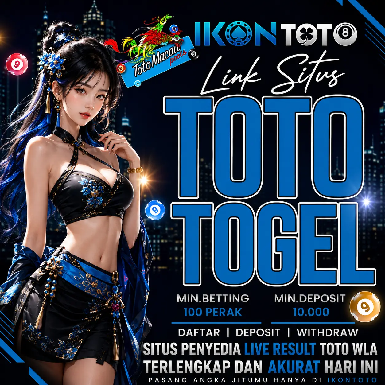 IKONTOTO : Situs Penyedia Live Result Toto Wla Terlengkap Dan Akurat Hari Ini